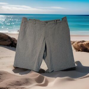 Hang Ten Men's Hybrid Walk Shorts Size 40 Gray